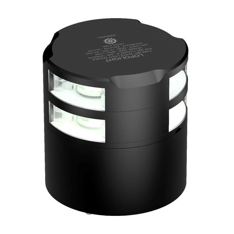 3nm 360° White, Double, black anodized 3nm 360° White, Double, black anodized